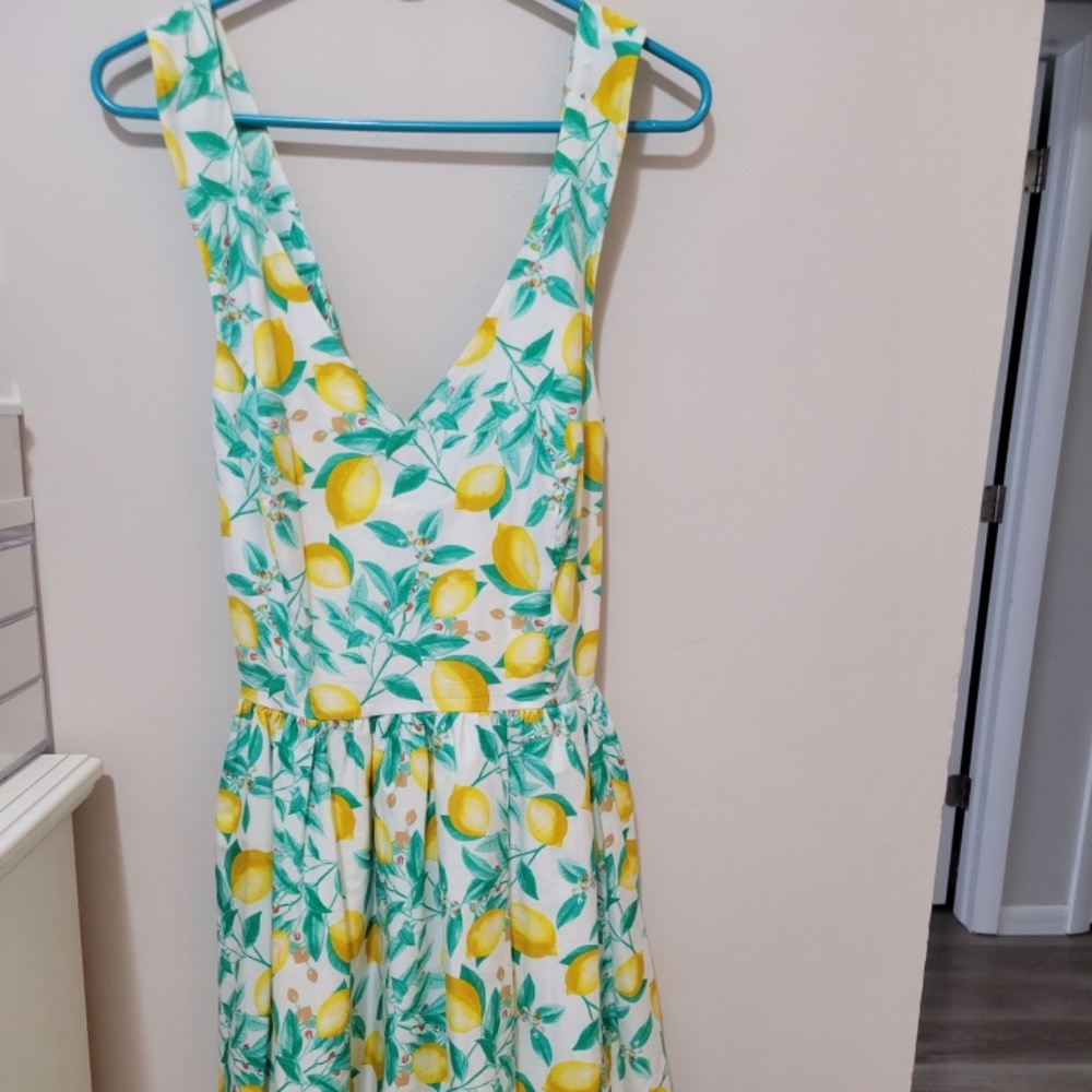 Elle Lemon Dress